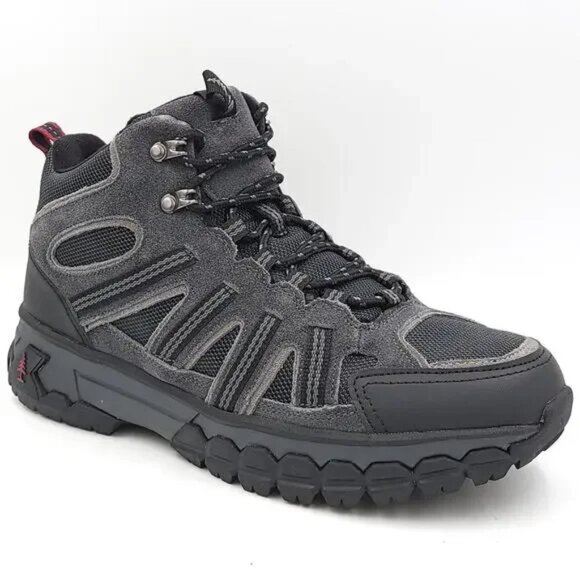 G.H. Bass & Co. Other - Bass Outdoor Men Hiking boots Peak Hiker 2 Mid Grey Suede Mesh Various Sizes